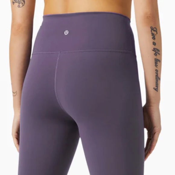 lululemon athletica Pants - ❌SOLD❌Lululemon Wunder 7/8 Orchid Purple Legging size 4